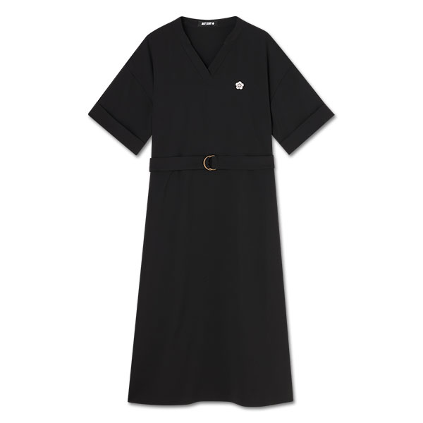 カフタン ワンピース（ブラック）