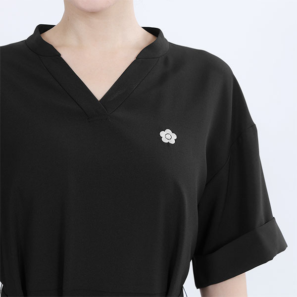 カフタン ワンピース（ブラック）