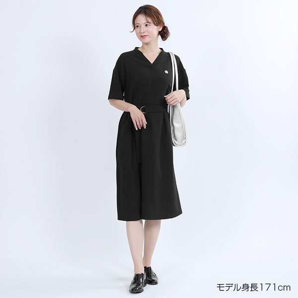 カフタン ワンピース（ブラック）