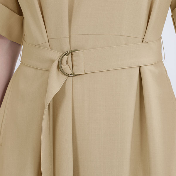 カフタン ワンピース（ベージュ）