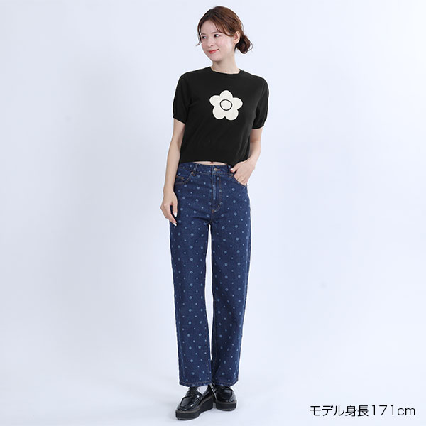 デイジーJQニット プルオーバー（ブラック）