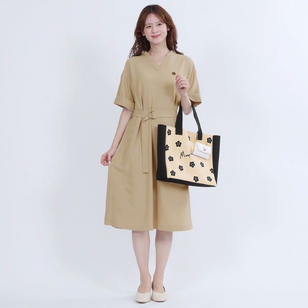 サインロゴニットJQ トート（ベージュ）