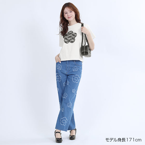 レースデイジー Tシャツ（ホワイト）