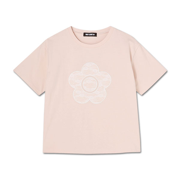 レースデイジー Tシャツ（ピンク）