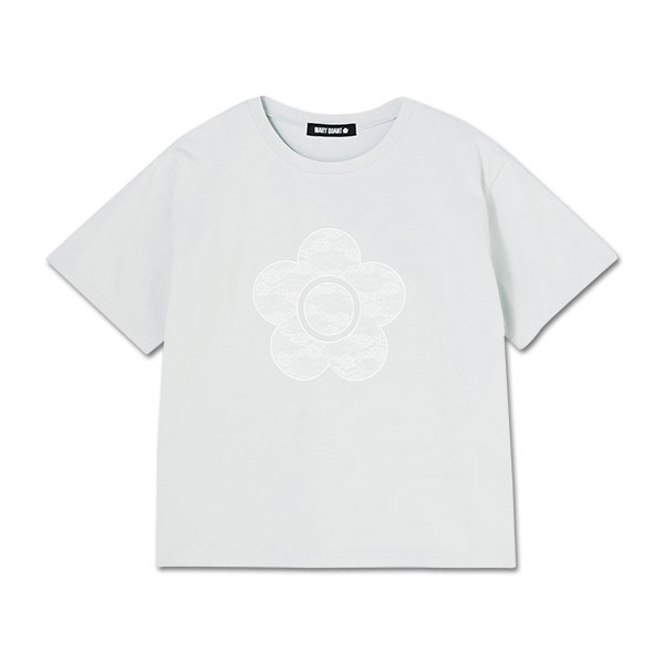 レースデイジー Tシャツ（ブルー）