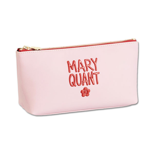 グリッターペイントロゴ 舟型ペンケース（ピンク）