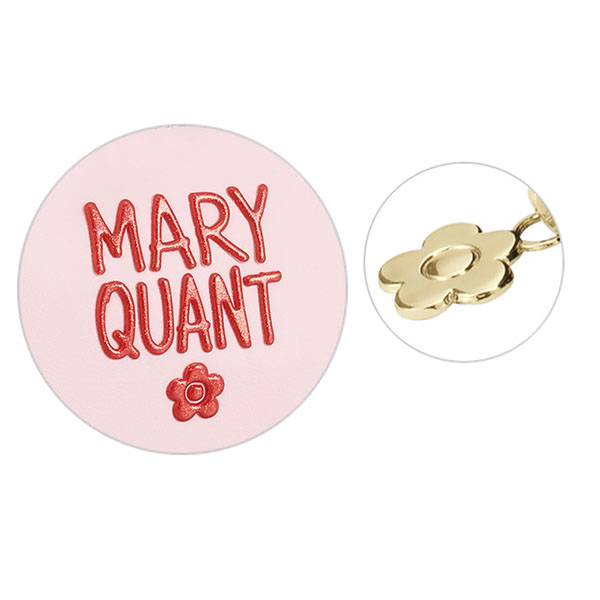 グリッターペイントロゴ 舟型ペンケース（ピンク）