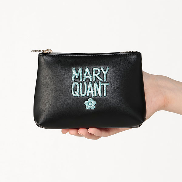 グリッターペイントロゴ 舟型ティッシュケース（ブラック）