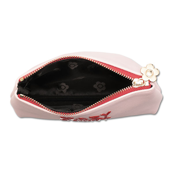 グリッターペイントロゴ 舟型ティッシュケース（ピンク）