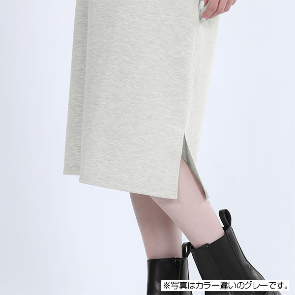 フェイクレイヤード ワンピース（ブラック）