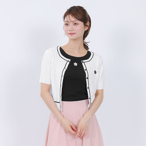 ノースリーブ プルオーバー（ブラック）