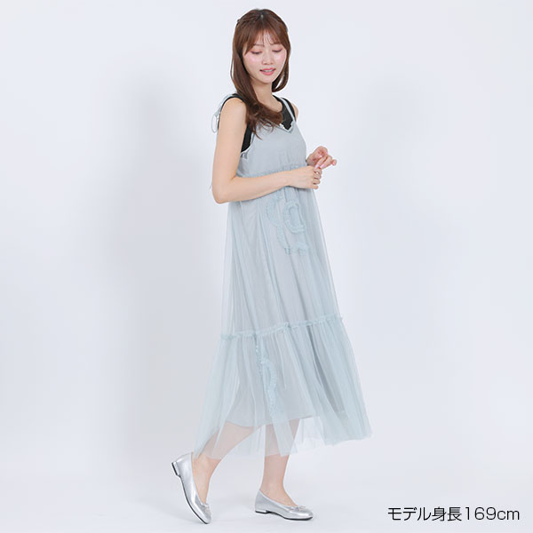 ノースリーブ プルオーバー（ブラック）