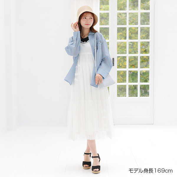 ノースリーブ プルオーバー（ブラック）