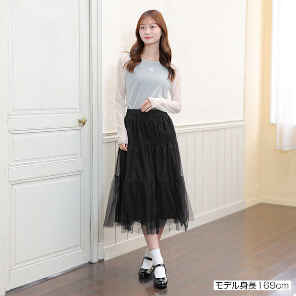 ノースリーブ プルオーバー（ブラック）