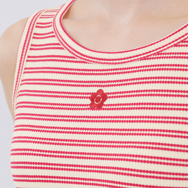 ノースリーブ プルオーバー（レッド）