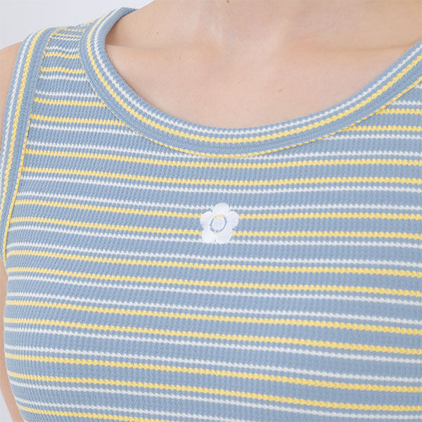 ノースリーブ プルオーバー（ブルー）