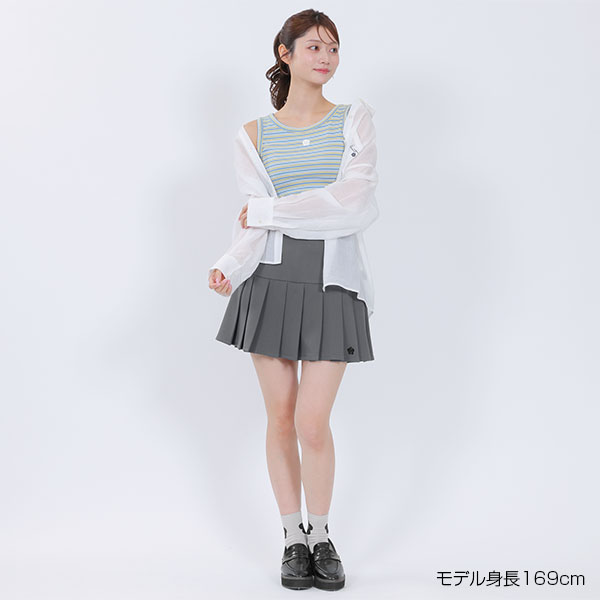 ノースリーブ プルオーバー（ブルー）