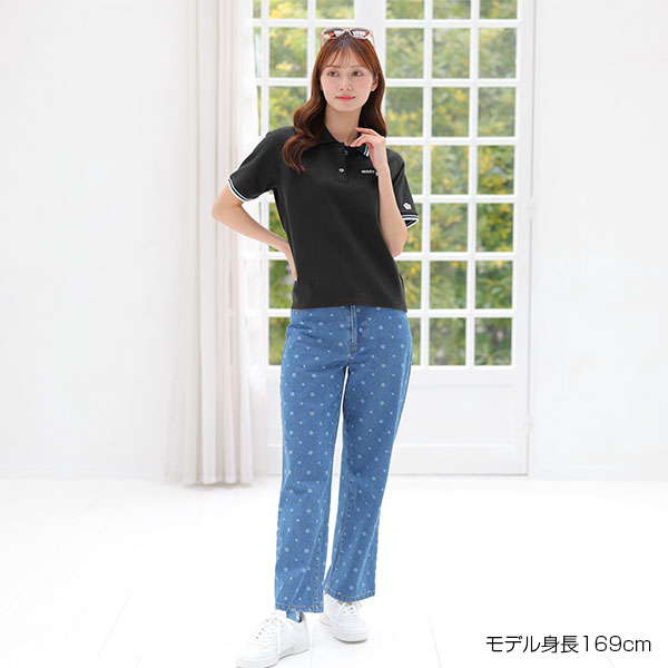 レトロロゴポロ プルオーバー（ブラック）