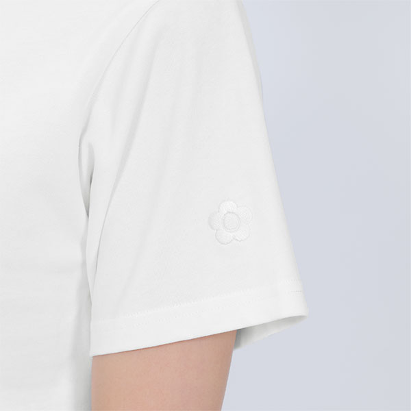 MARYアップリケロゴ Tシャツ（ホワイト）