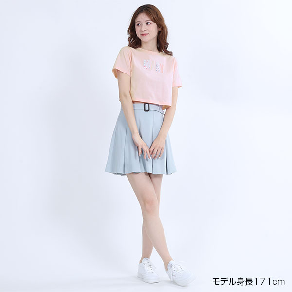 MARYアップリケロゴ Tシャツ（ピンク）