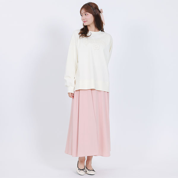 クラシカルリボン バレッタ（ピンク）