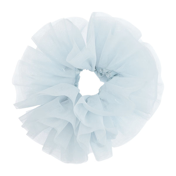 フラッフィーチュール シュシュ（ブルー）