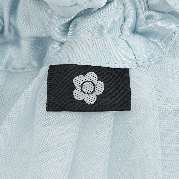 フラッフィーチュール シュシュ（ブルー）