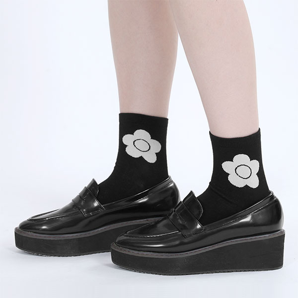 デイジーポイント ソックス（ブラック）