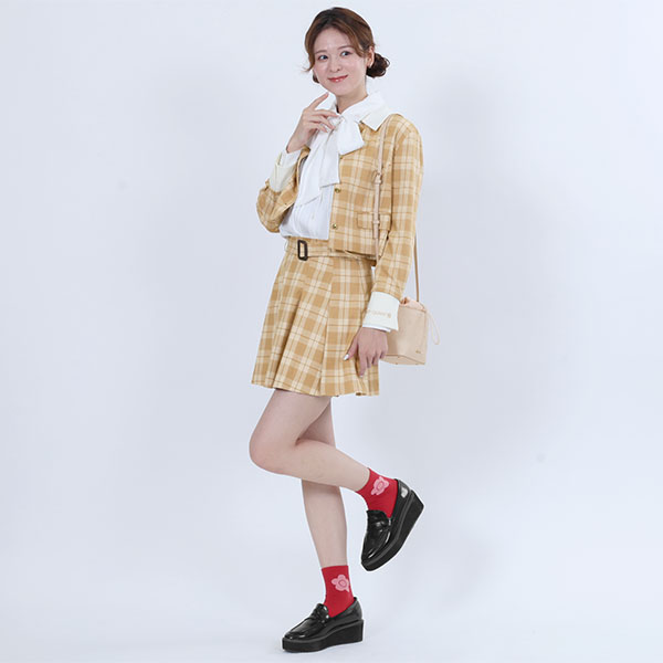 デイジーポイント ソックス（レッド）