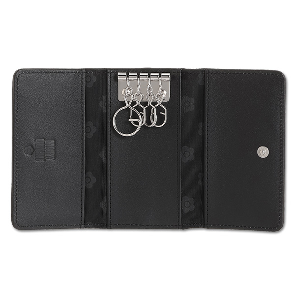 デイジーパッチスナップ2 キーケース（ブルー）