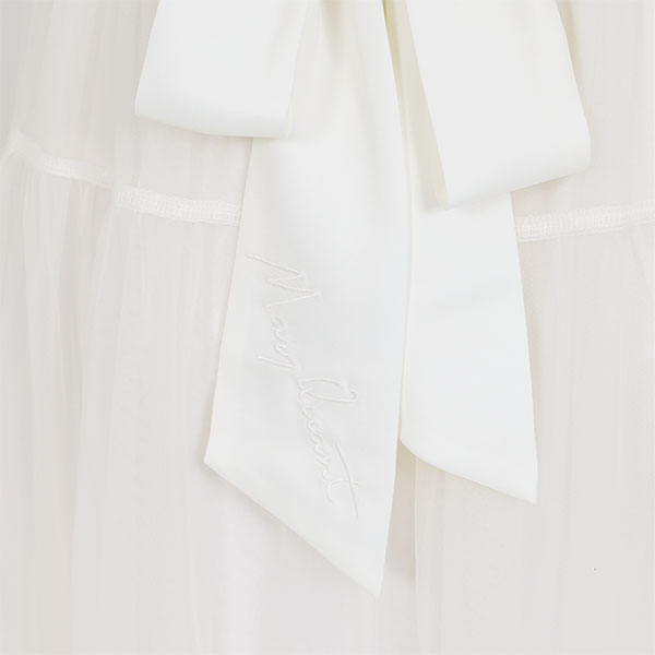 チュールティアード スカート（アイボリー）