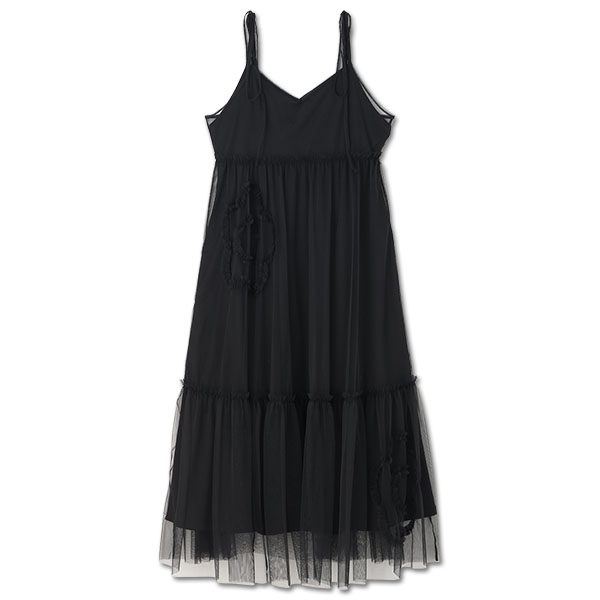 デイジーチュール ワンピース（ブラック）