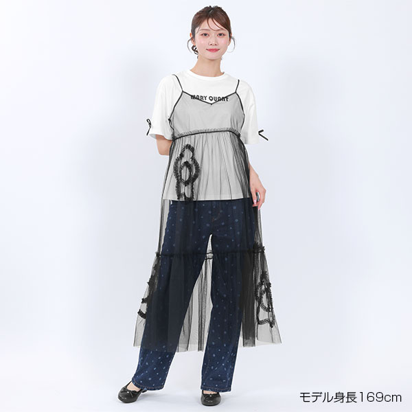 デイジーチュール ワンピース（ブラック）