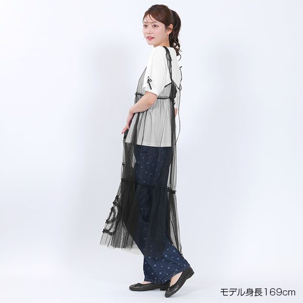 デイジーチュール ワンピース（ブラック）