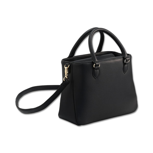 ターンロックデイジー 2WAYトート（ブラック）