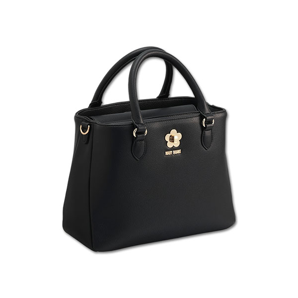 ターンロックデイジー 2WAYトート（ブラック）