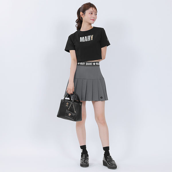 ターンロックデイジー 2WAYトート（ブラック）