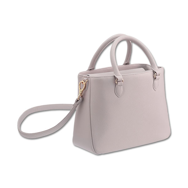 ターンロックデイジー 2WAYトート（モーヴパープル）