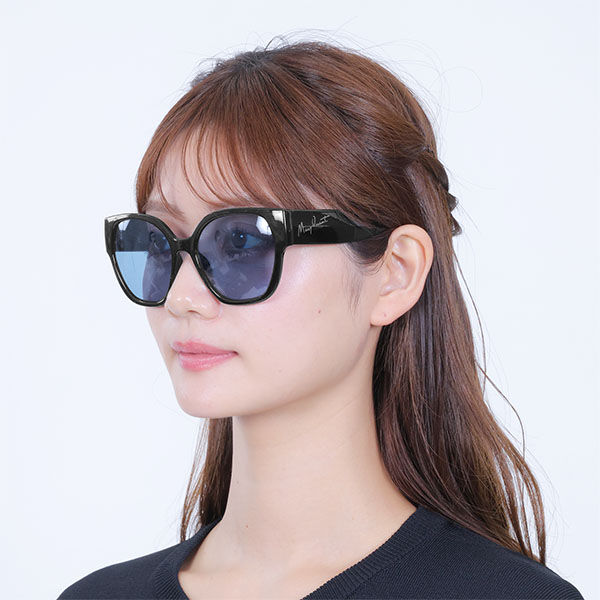 ウェリントン サングラス（ブラック）