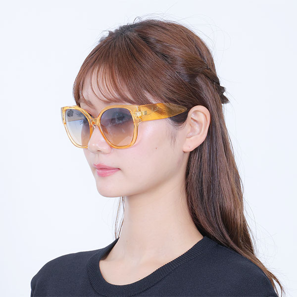 ウェリントン サングラス（オレンジ）