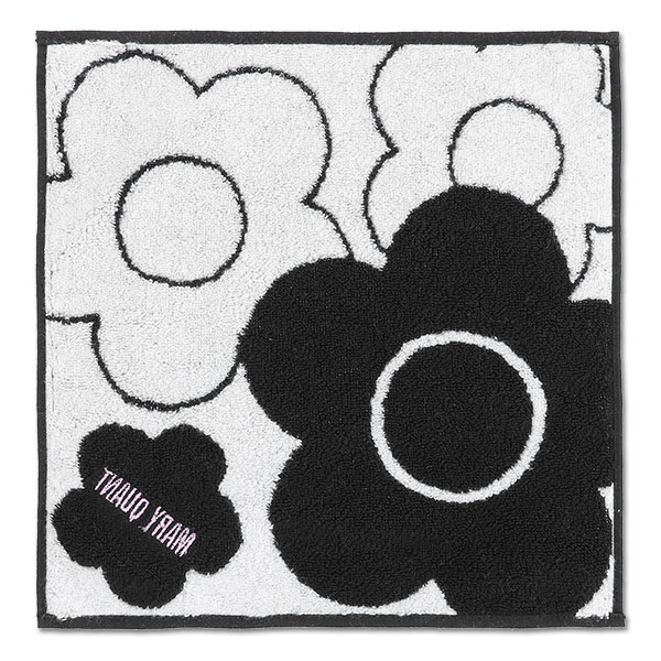 ビッグデイジー ミニタオル（ブラック）