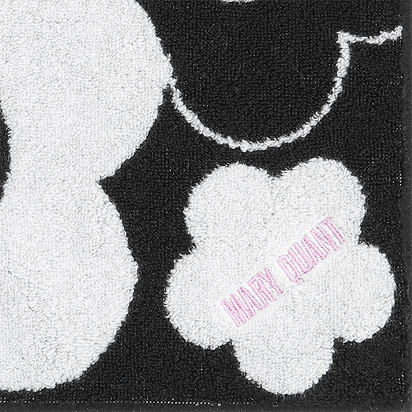 ビッグデイジー ミニタオル（ブラック）