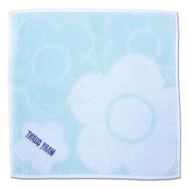 ビッグデイジー ミニタオル（ブルー）
