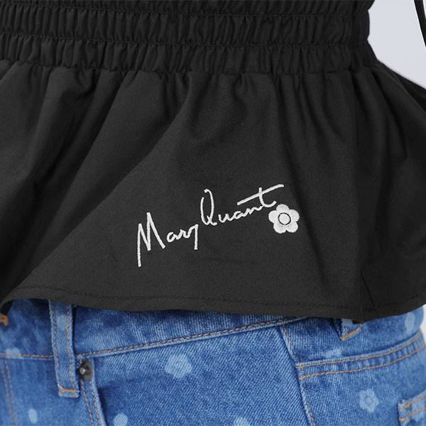 2WAYオフショル ブラウス（ブラック）