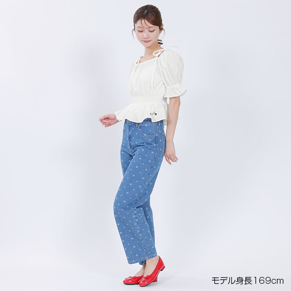 2WAYオフショル ブラウス（ホワイト）