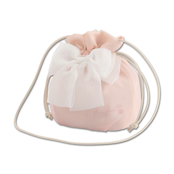 シアーリボンドロスト ショルダー（ピンク）