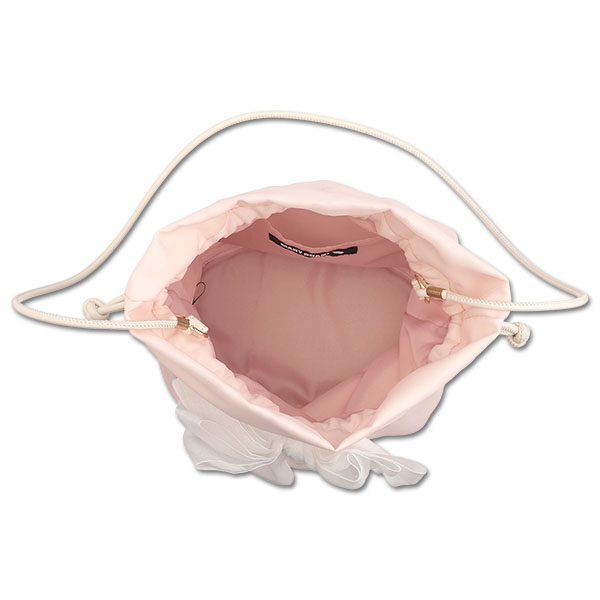 シアーリボンドロスト ショルダー（ピンク）