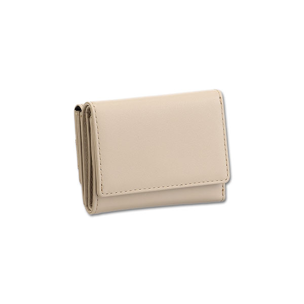 ビットメタル ミニウォレット（ベージュ）
