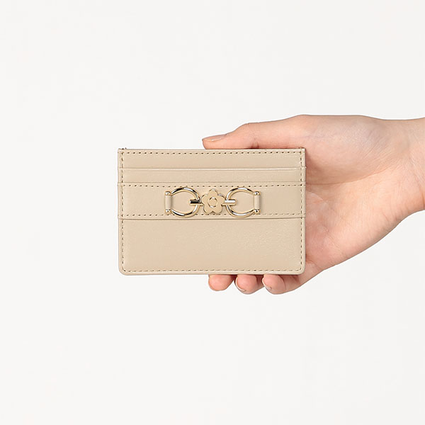 ビットメタル カードケース（ベージュ）