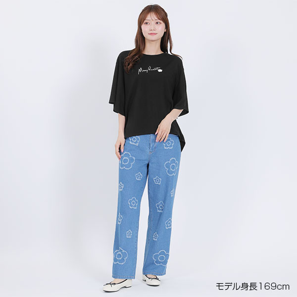 サインロゴフレア Tシャツ（ブラック）